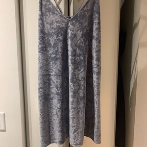 Express velvet dress